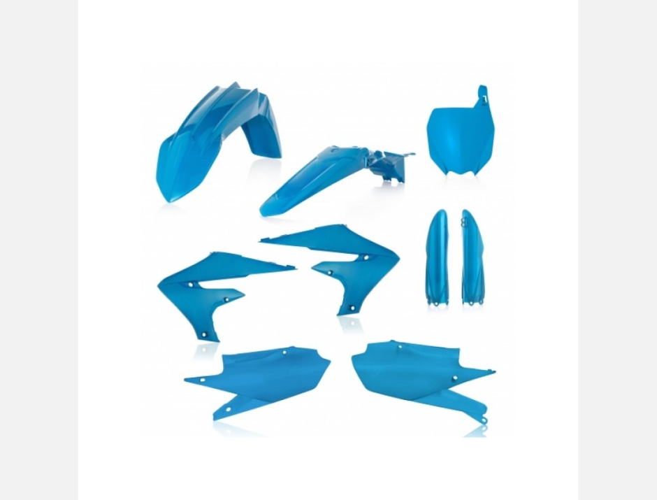 Kit plastique Acerbis Yamaha Bleu light 1