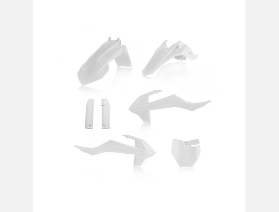 Kit plastique Acerbis Ktm Blanc 1