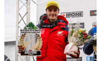 Image CHAMPIONNAT DE FRANCE SABLE ST LEGER : DOUBLE PODIUM POUR LE TEAM HONDA MOTOBLOUZ SR