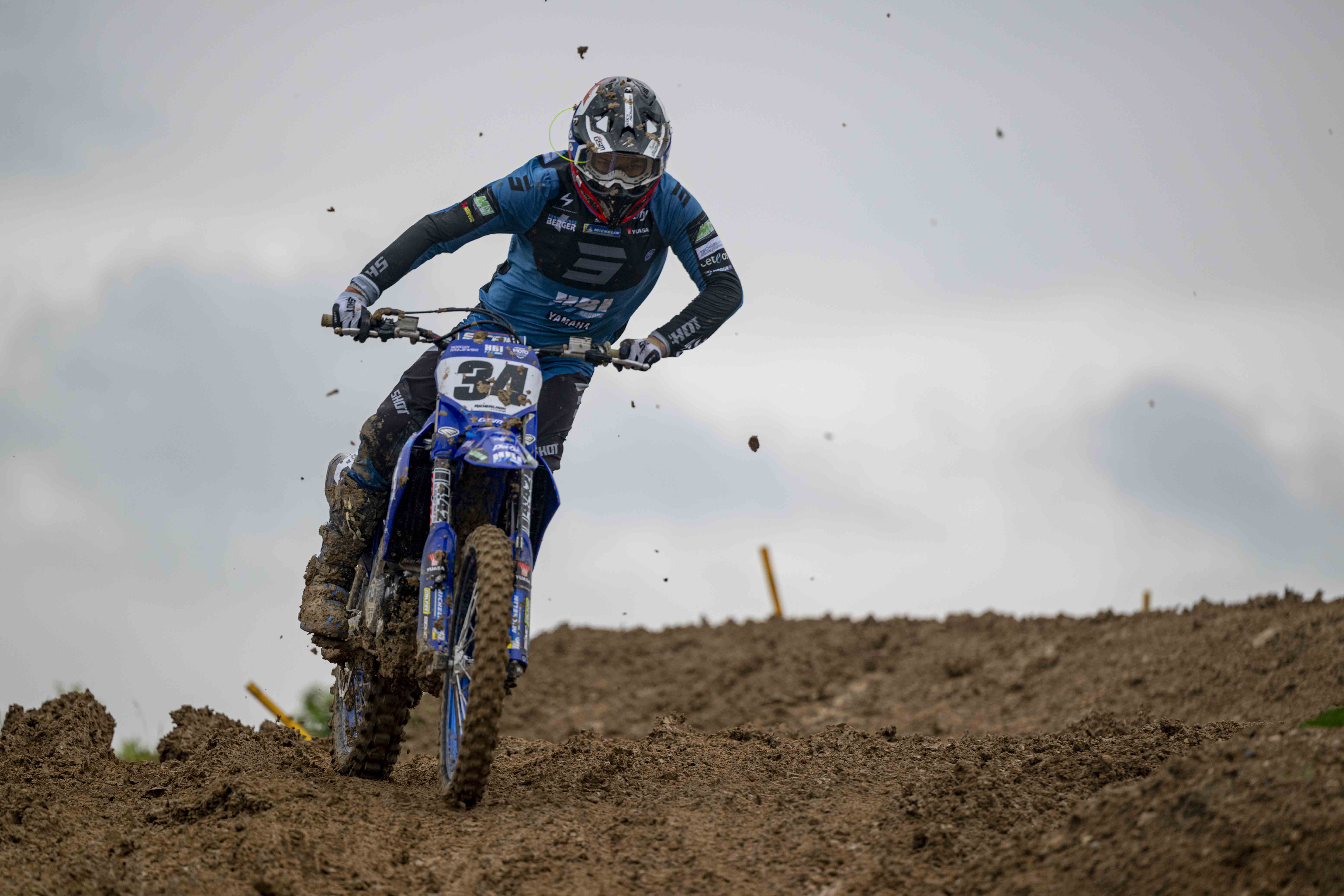 Image Team GSM, 3è round du championnat de France de Motocross Elite, Castelnau de Levis (81), nouveau podium !