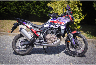 Image Kit déco Africa Twin sur-mesure : du brief à la route