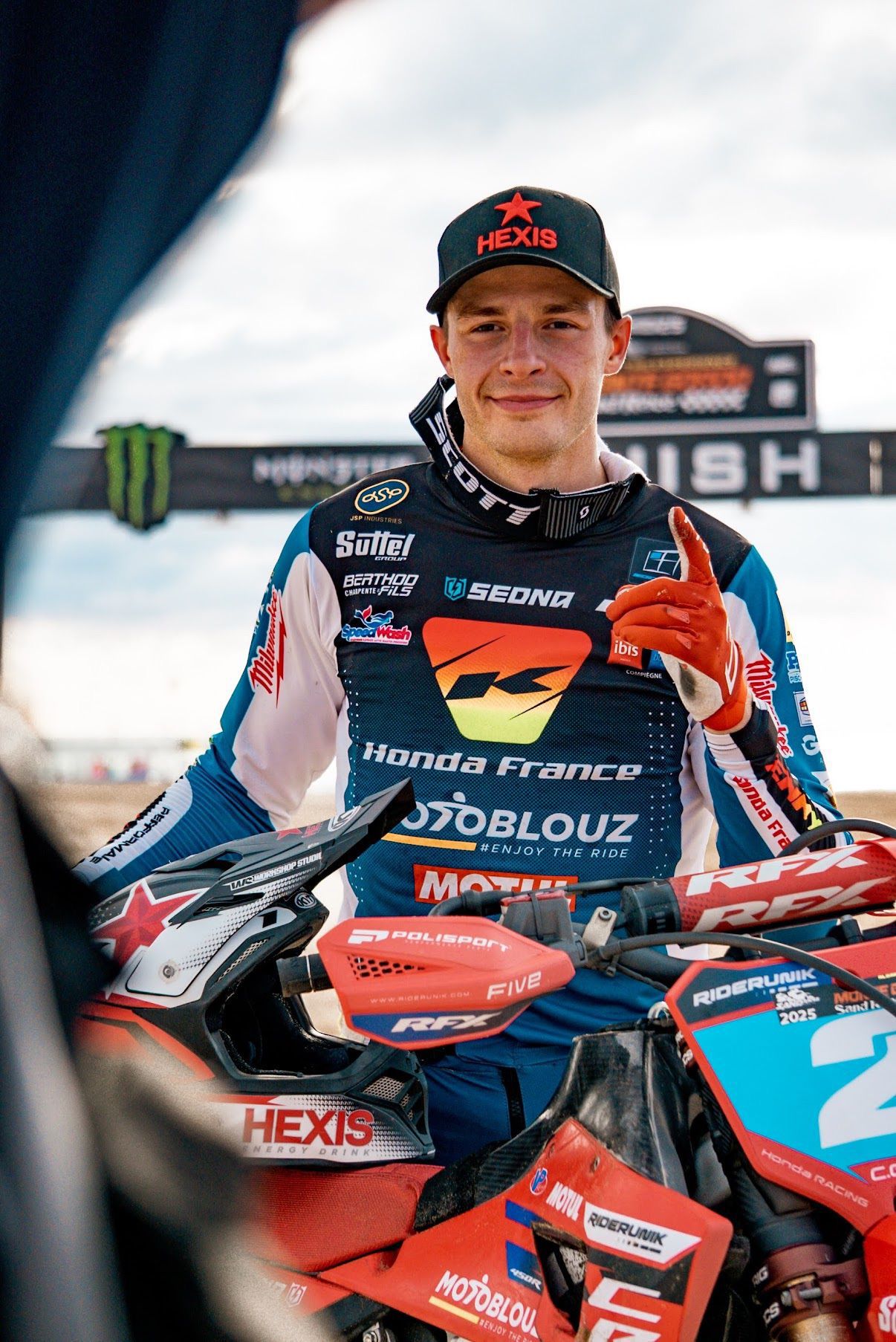 Image Team Honda Motoblouz SR Motul !  Des podiums au Portugal