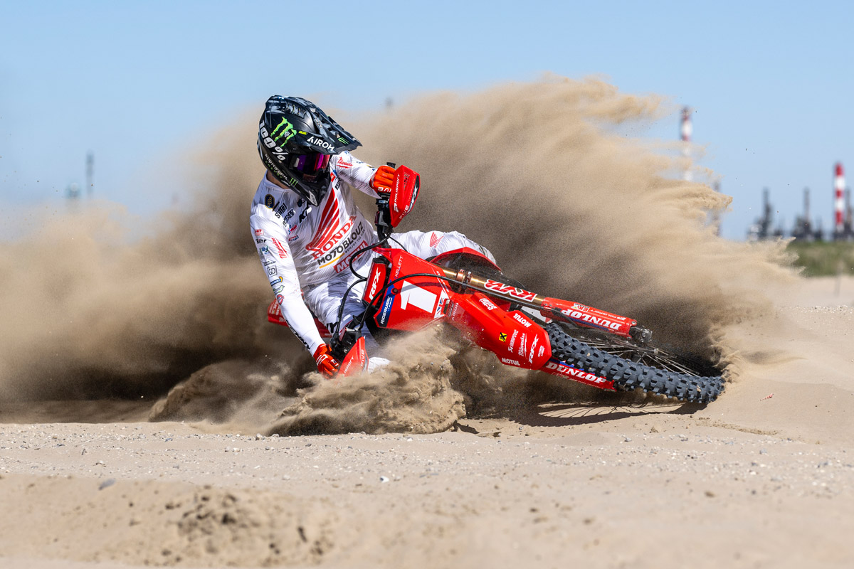 Image Todd Kellett, superstar du sable, rejoint le Team Honda Motoblouz SR Motul