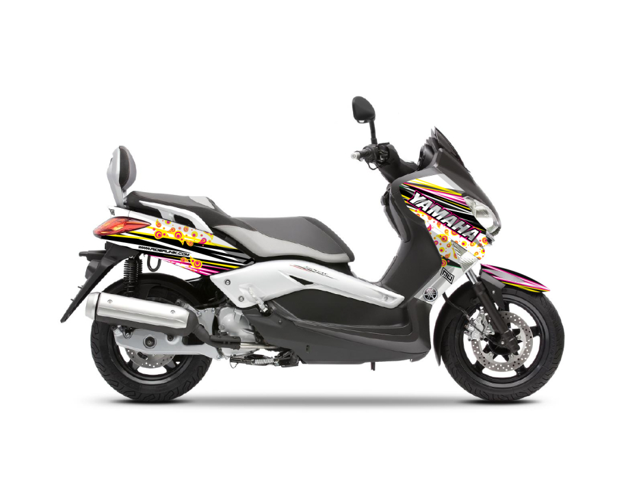 X MAX 125 HOST PINK 1