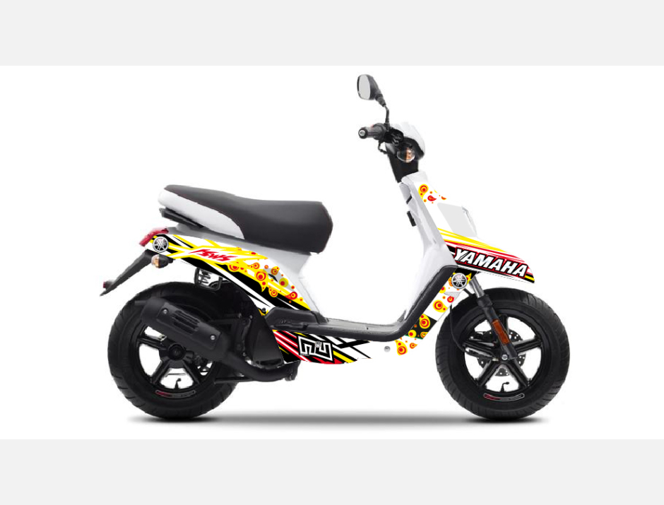 BWS YAMAHA 50 HOST Rouge 1