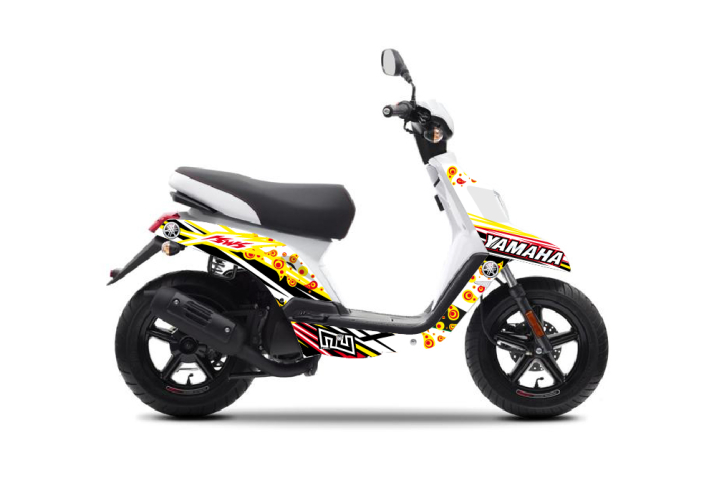 BWS YAMAHA 50 HOST Rouge