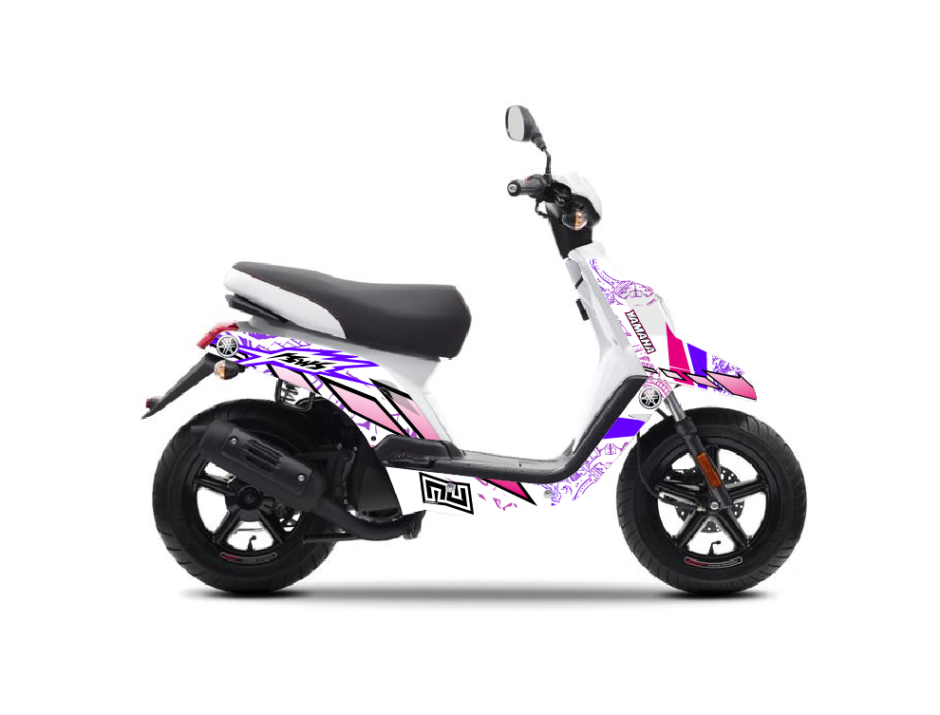 BWS YAMAHA 50 BRAZER Violet Rose 1
