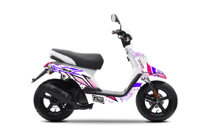 BWS YAMAHA 50 BRAZER Violet Rose