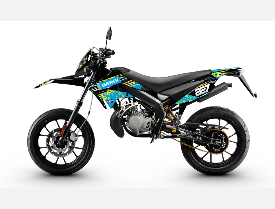 DERBI DRD XTREME HOST Cyan 1
