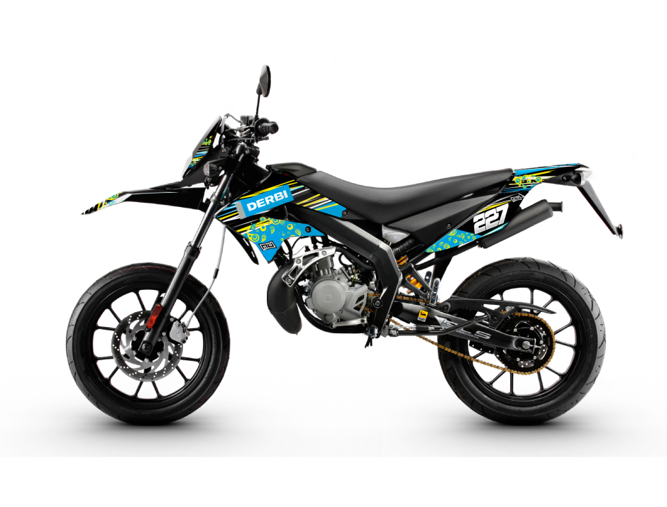 DERBI DRD XTREME HOST Cyan 1