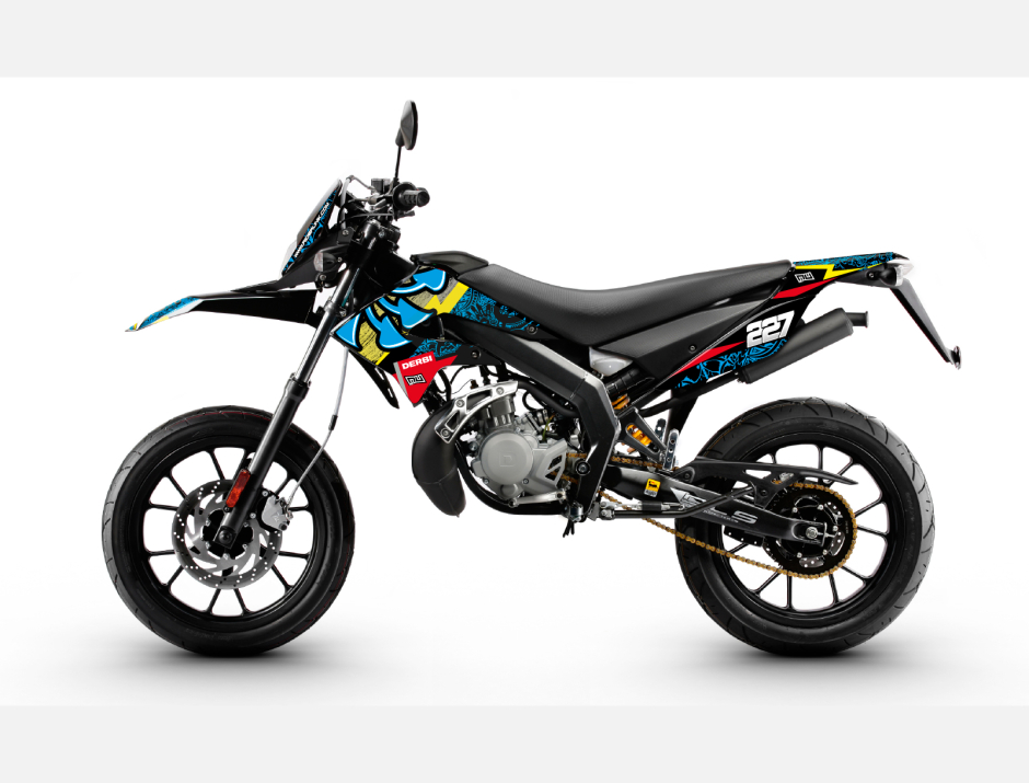 DERBI DRD XTREME BRAZER Cyan 1