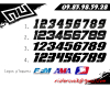 KIT DECO FONDS DE PLAQUES YAMAHA RIDER 2