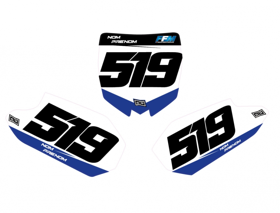 KIT DECO FONDS DE PLAQUES YAMAHA SOB 1