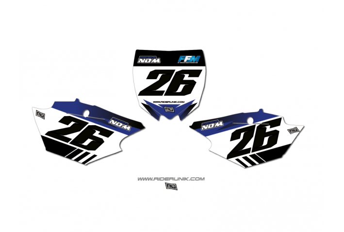KIT DECO FONDS DE PLAQUES YAMAHA TRA