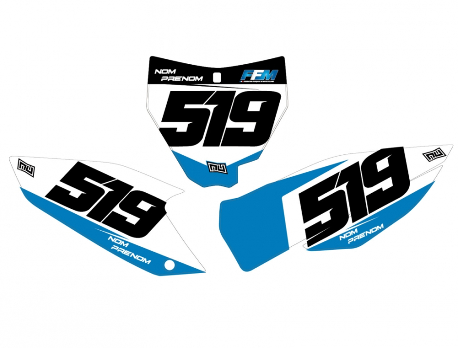KIT DECO FONDS DE PLAQUES HUSQVARNA SOB 1