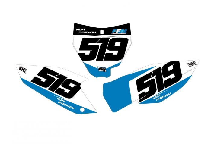 KIT DECO FONDS DE PLAQUES HUSQVARNA SOB