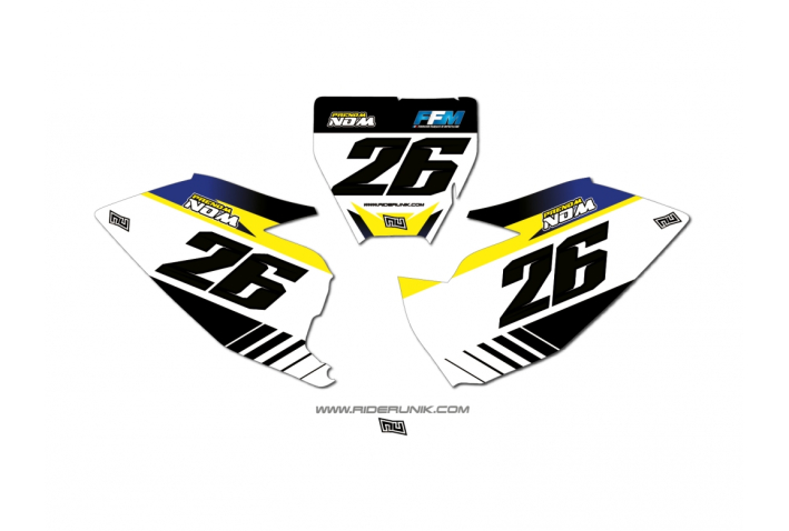 KIT DECO FONDS DE PLAQUES HUSQVARNA TRA