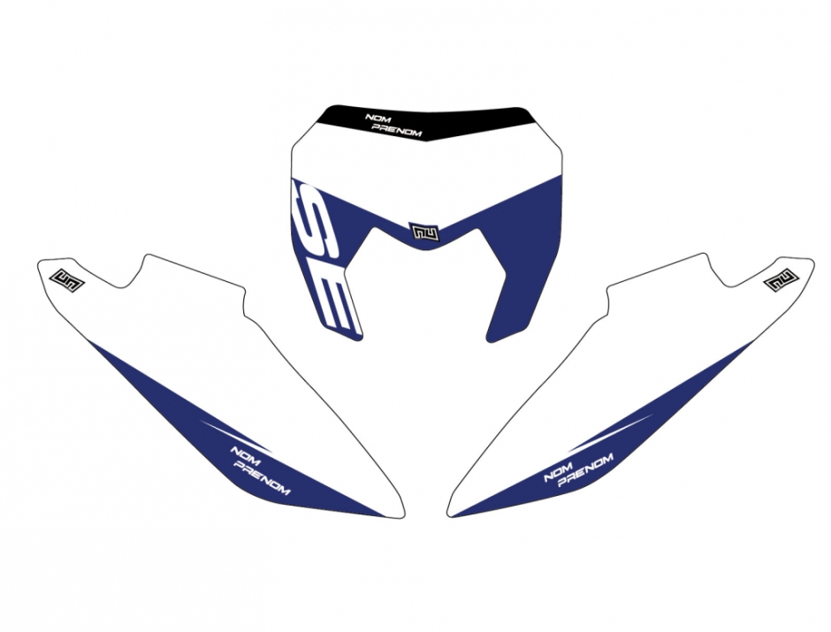 KIT DECO FONDS DE PLAQUES SHERCO SOB 1