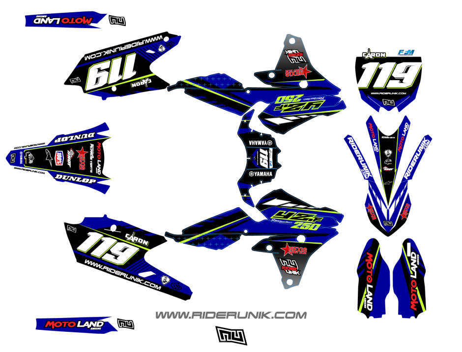 KIT DECO MOTOCROSS COZ 1