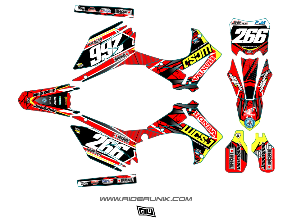 KIT DECO MOTOCROSS WCSJ 2