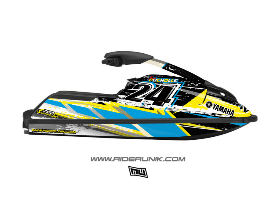 Kit déco Yamaha 700 SUPERJET Poc 1