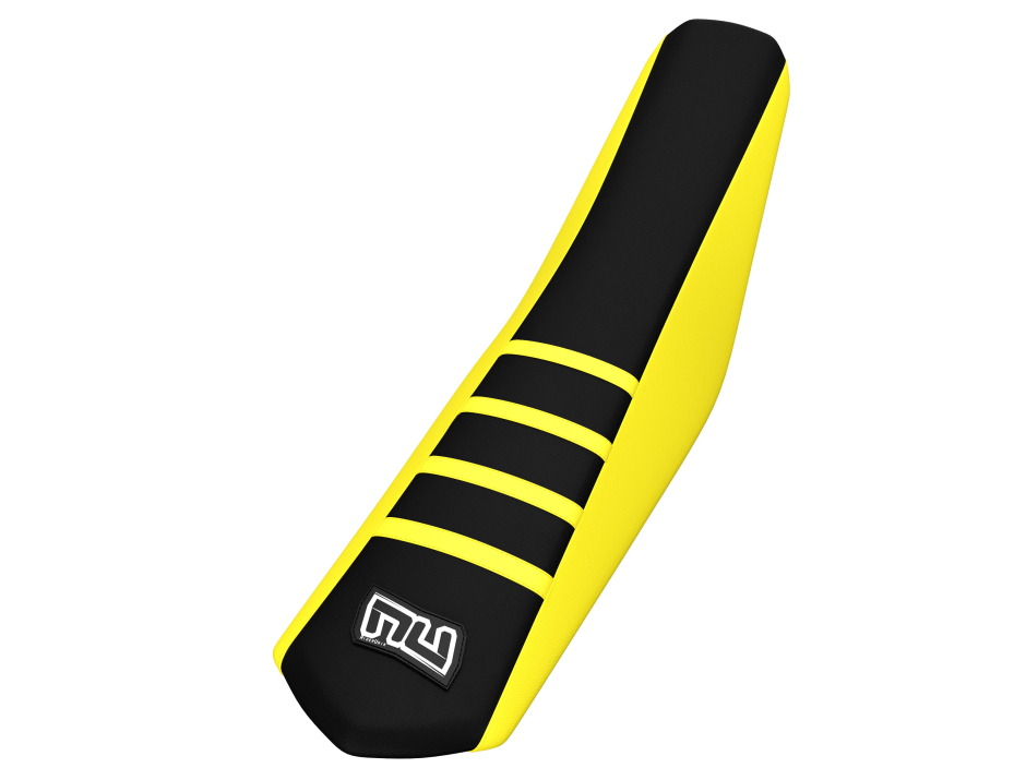 HOUSSE DE SELLE MOTOCROSS SUZUKI Jaune/Noir 1