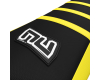 HOUSSE DE SELLE MOTOCROSS SUZUKI Jaune/Noir 2