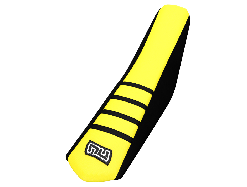 HOUSSE DE SELLE MOTOCROSS SUZUKI Noir/Jaune 1