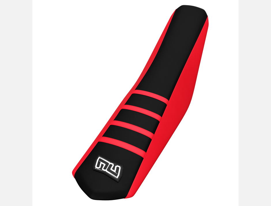 HOUSSE DE SELLE MOTOCROSS HONDA ROUGE / NOIR 1