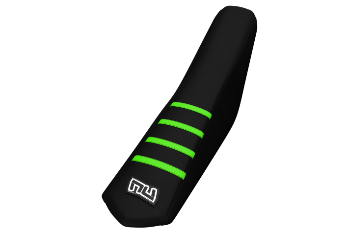 HOUSSE DE SELLE MOTOCROSS KAWASAKI NOIR / NOIR