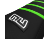 HOUSSE DE SELLE MOTOCROSS KAWASAKI NOIR / NOIR 2