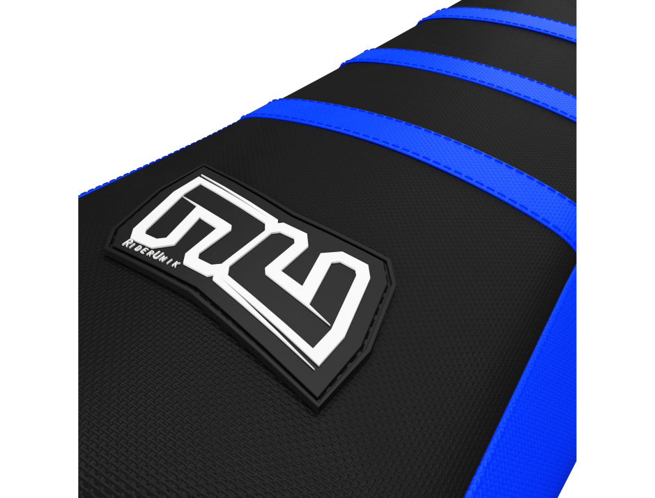 HOUSSE DE SELLE MOTOCROSS YAMAHA BLEU / NOIR 2