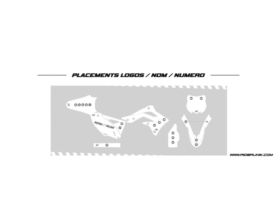 KIT DECO MOTOCROSS SUZUKI RIDER 4