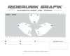 KIT DECO FONDS DE PLAQUES HUSQVARNA 100% PERSO 1