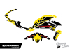 KIT DECO YAMAHA MT 07 CORP JAUNE 2
