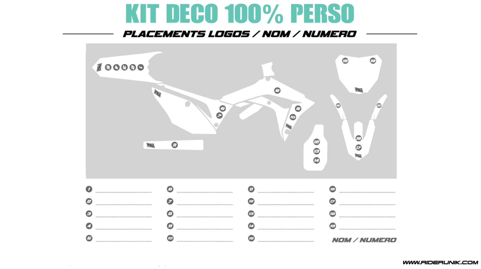 580 meilleures idées sur Kit déco moto