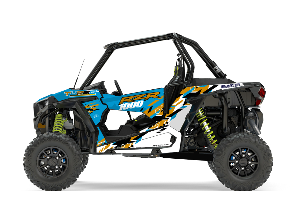 KIT DECO SSV POLARIS RZR Colorful Gold 1