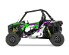 KIT DECO SSV POLARIS RZR Colorful Vert 1