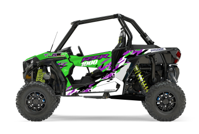 KIT DECO SSV POLARIS RZR Colorful Vert