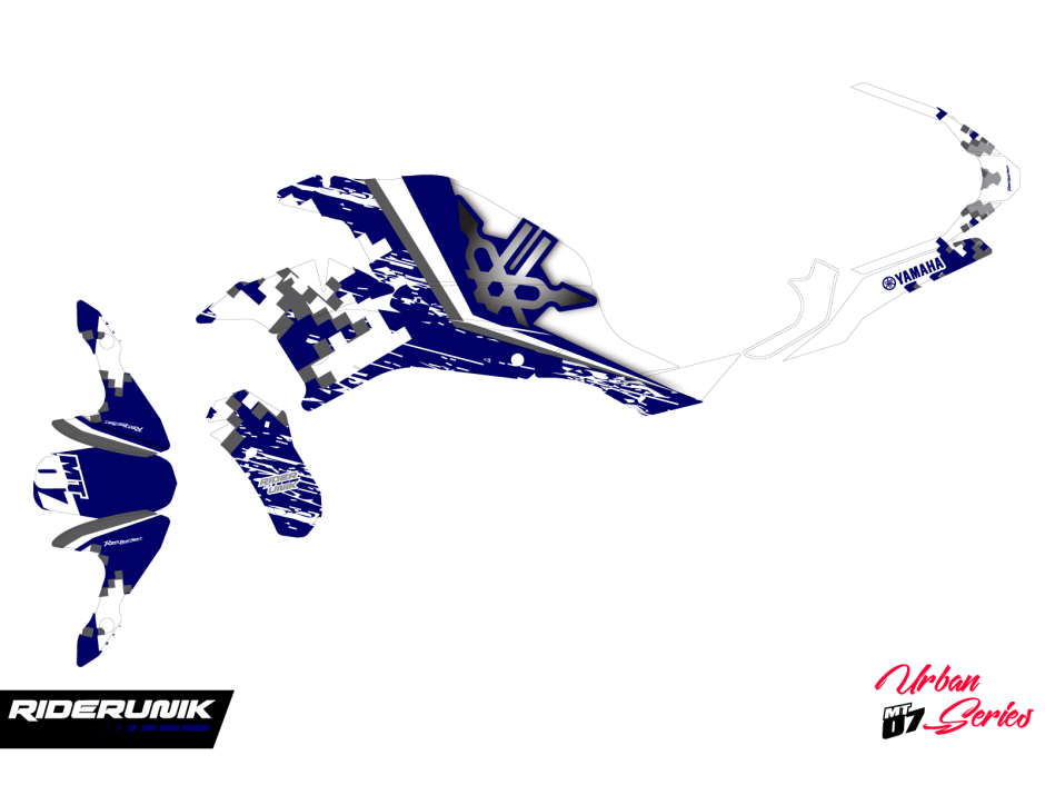 KIT DECO YAMAHA MT 07 URBAN BLUE 2
