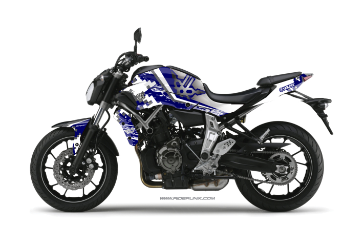 KIT DECO YAMAHA MT 07 URBAN BLUE