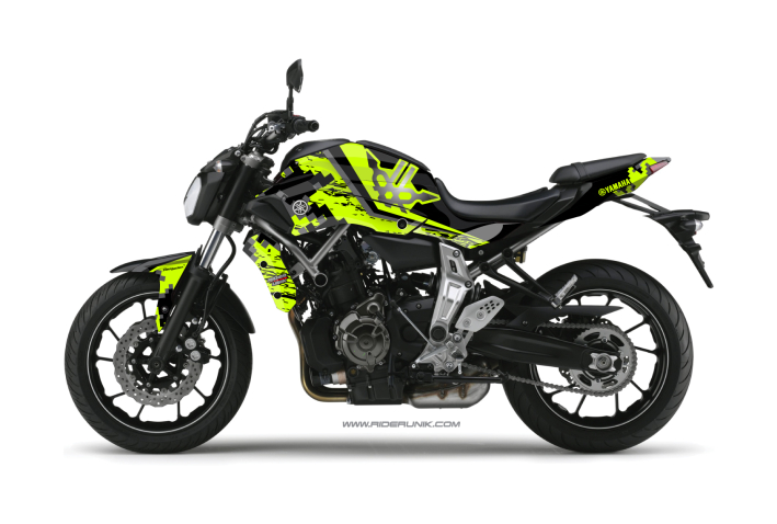 KIT DECO YAMAHA MT 07 URBAN FLUO