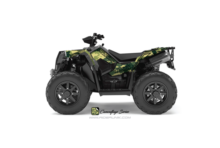 KIT DECO QUAD SCRAMBLER 1000 CAMO VERT