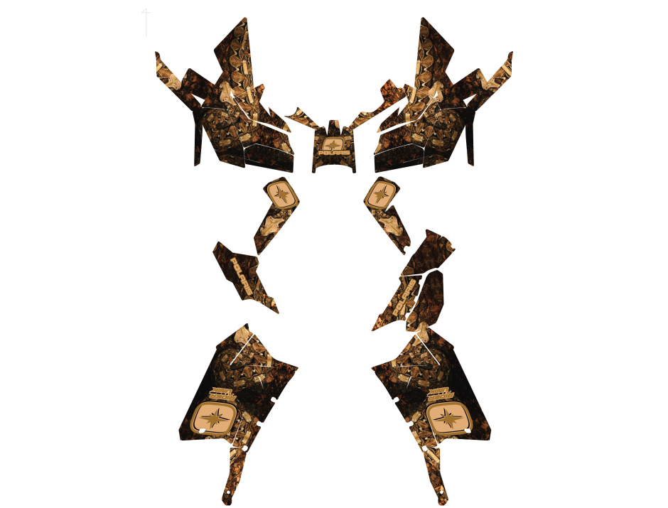 KIT DECO QUAD SCRAMBLER 1000 SNAKE 2