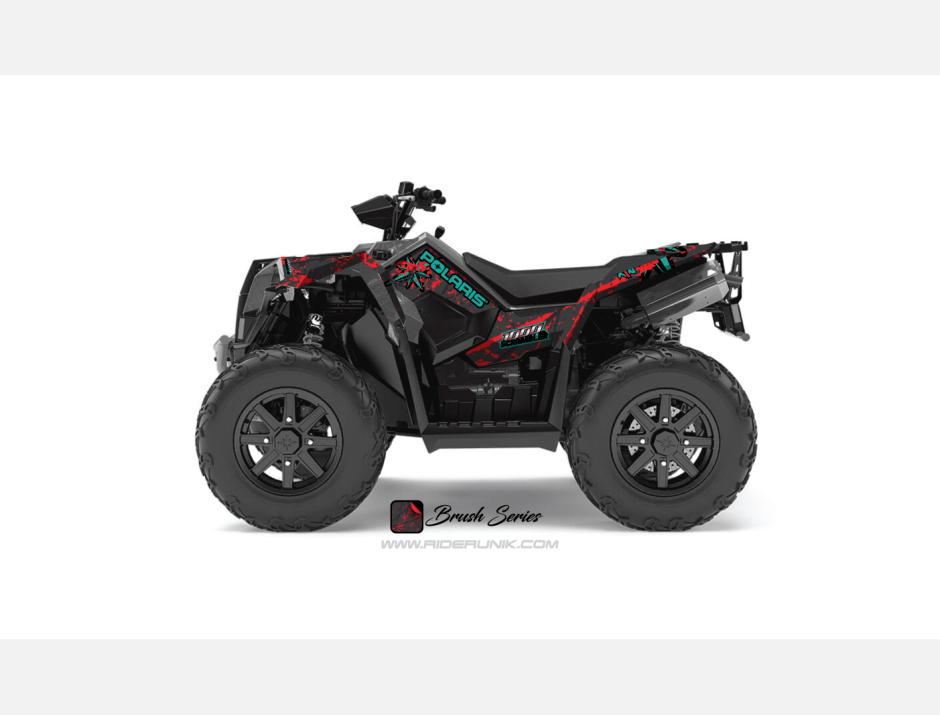 KIT DECO QUAD SCRAMBLER 1000 BRUSH ROUGE 1