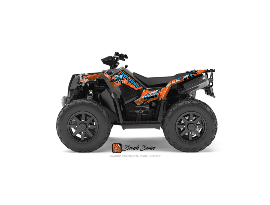 KIT DECO QUAD SCRAMBLER 1000 BRUSH ORANGE 1