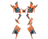 KIT DECO QUAD SCRAMBLER 1000 BRUSH ORANGE 2