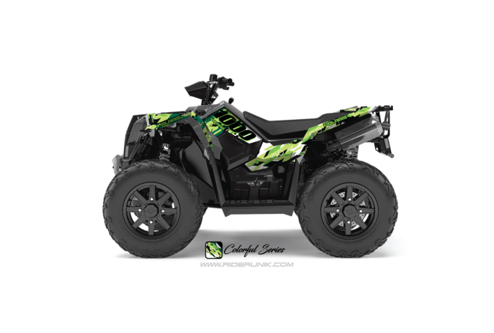 KIT DECO QUAD SCRAMBLER 1000 COLORFUL VERT