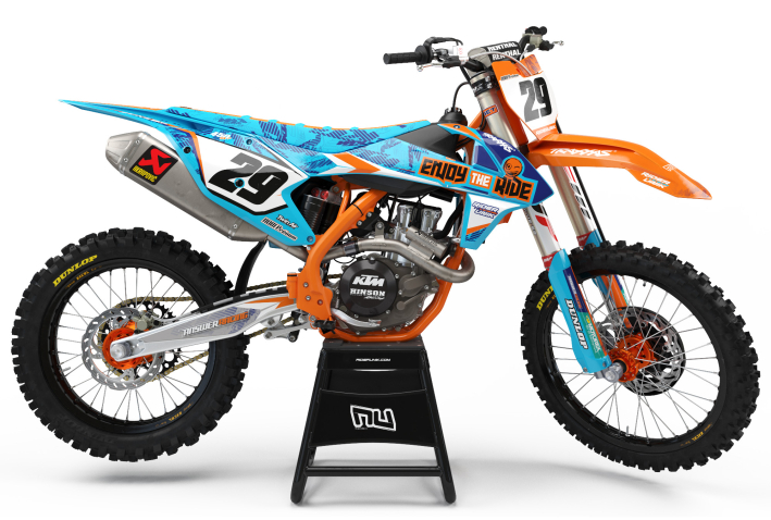 KIT DECO MOTOCROSS KTM ENJ BLU