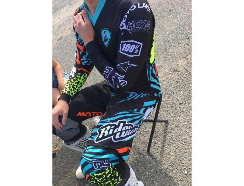 Maillot motocross personnalisable RiderUnik Exotic Series 3